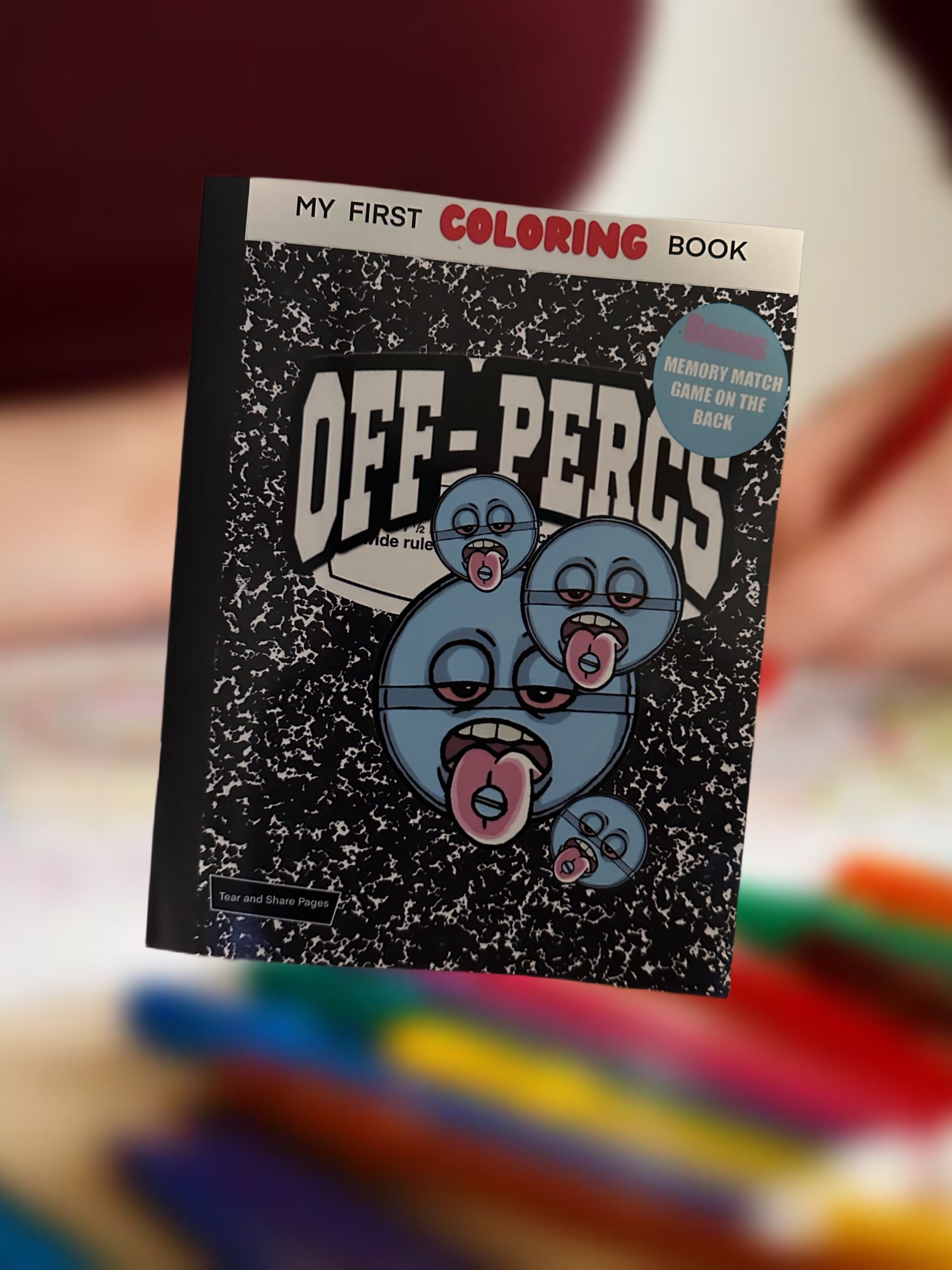 Off-Percs Coloring Book