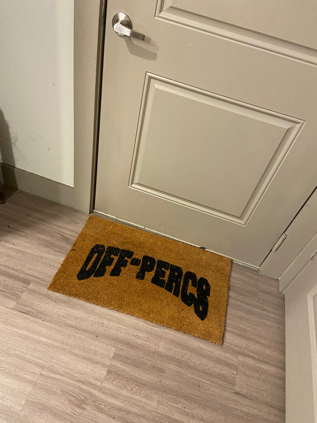 Off-Percs Door Mat